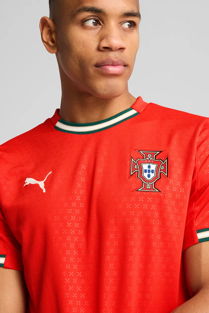 Чоловіча червона футболка Portugal '25 Home Replica Men's Soccer Jersey 4