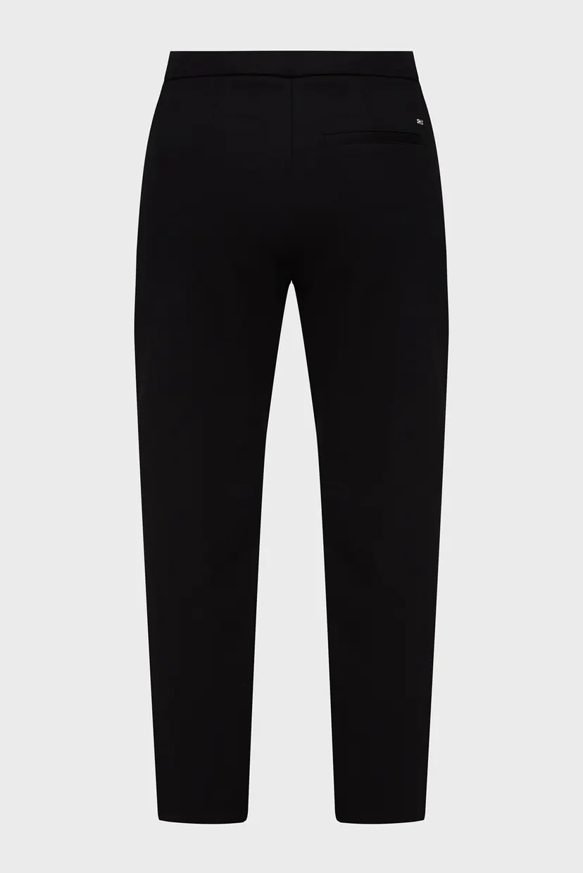 Жіночі чорні брюки ELEVATED SLIM STRAIGHT KNIT PANT 5
