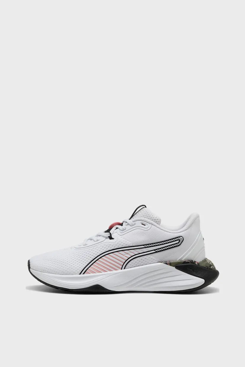 Женские белые кроссовки PWR Hybrid PUMA League Training Shoes Women 3
