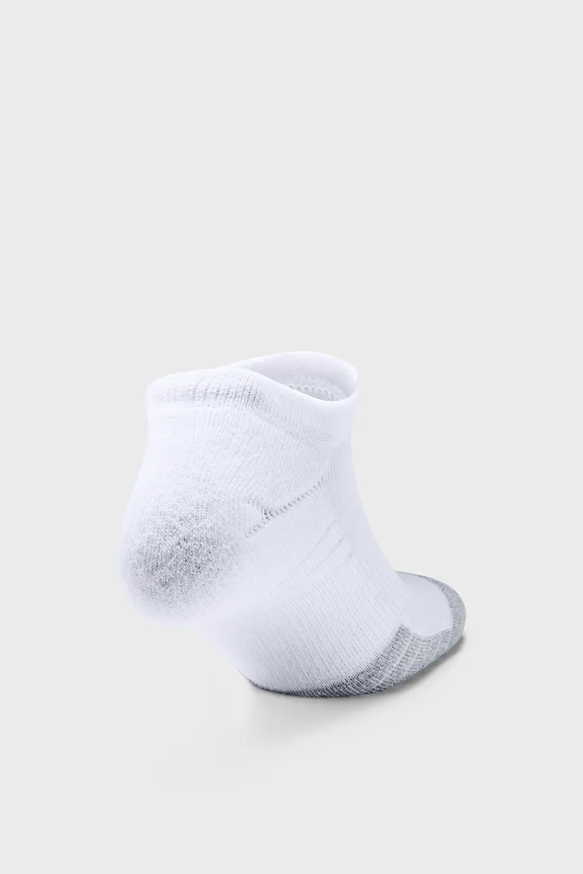 Белые носки (3 пары) UA Heatgear NS 4