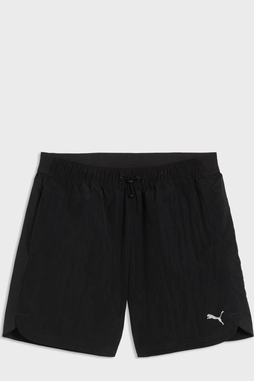 Мужские черные шорты Run Culture Collective T7 Relaxed 5'' Woven Shorts Men 4