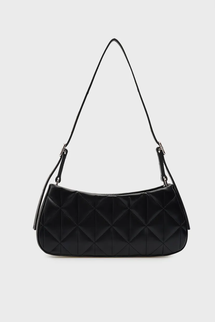 Женская черная сумка QUILTED SMALL 4