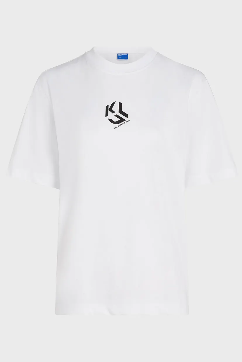 Женская белая футболка MONOGRAM 5