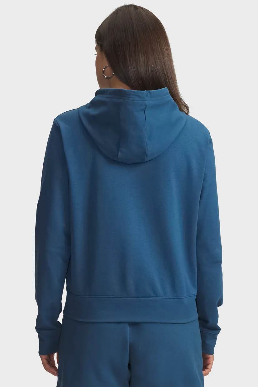 Жіноче синє худі Sport Terry Hoodie-BLU 4