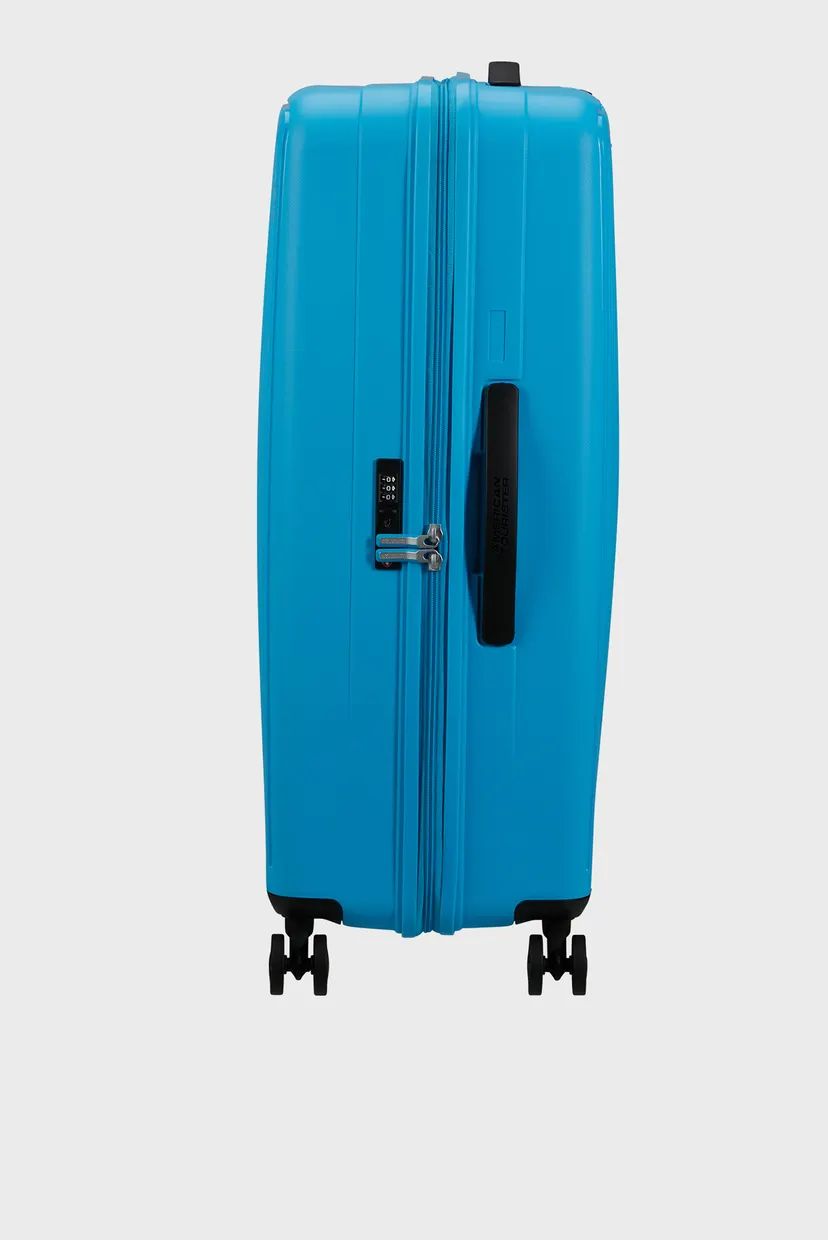 Блакитна валіза 77 см REJOY AZURE BLUE 4