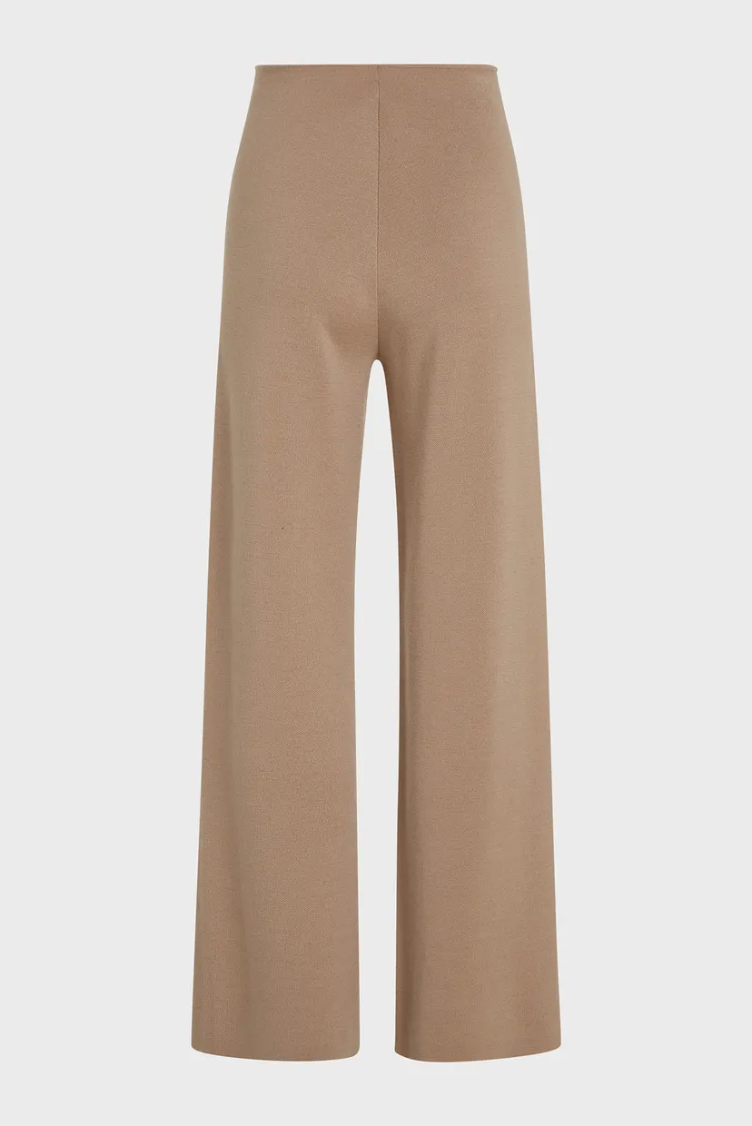 Женские бежевые шерстяные брюки DF WOOL BLEND STRAIGHT PANT 6