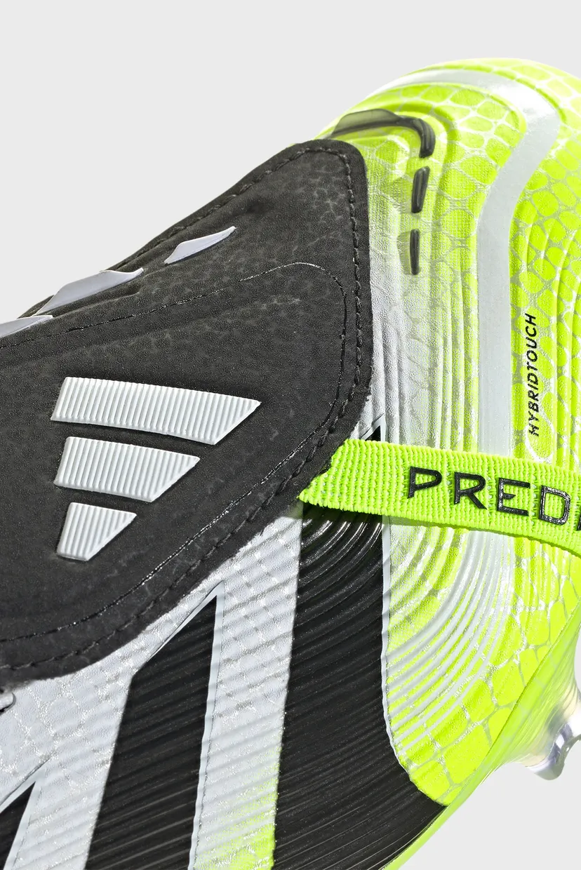 Белые бутсы Predator Elite Fold-Over Tongue Firm Ground 7