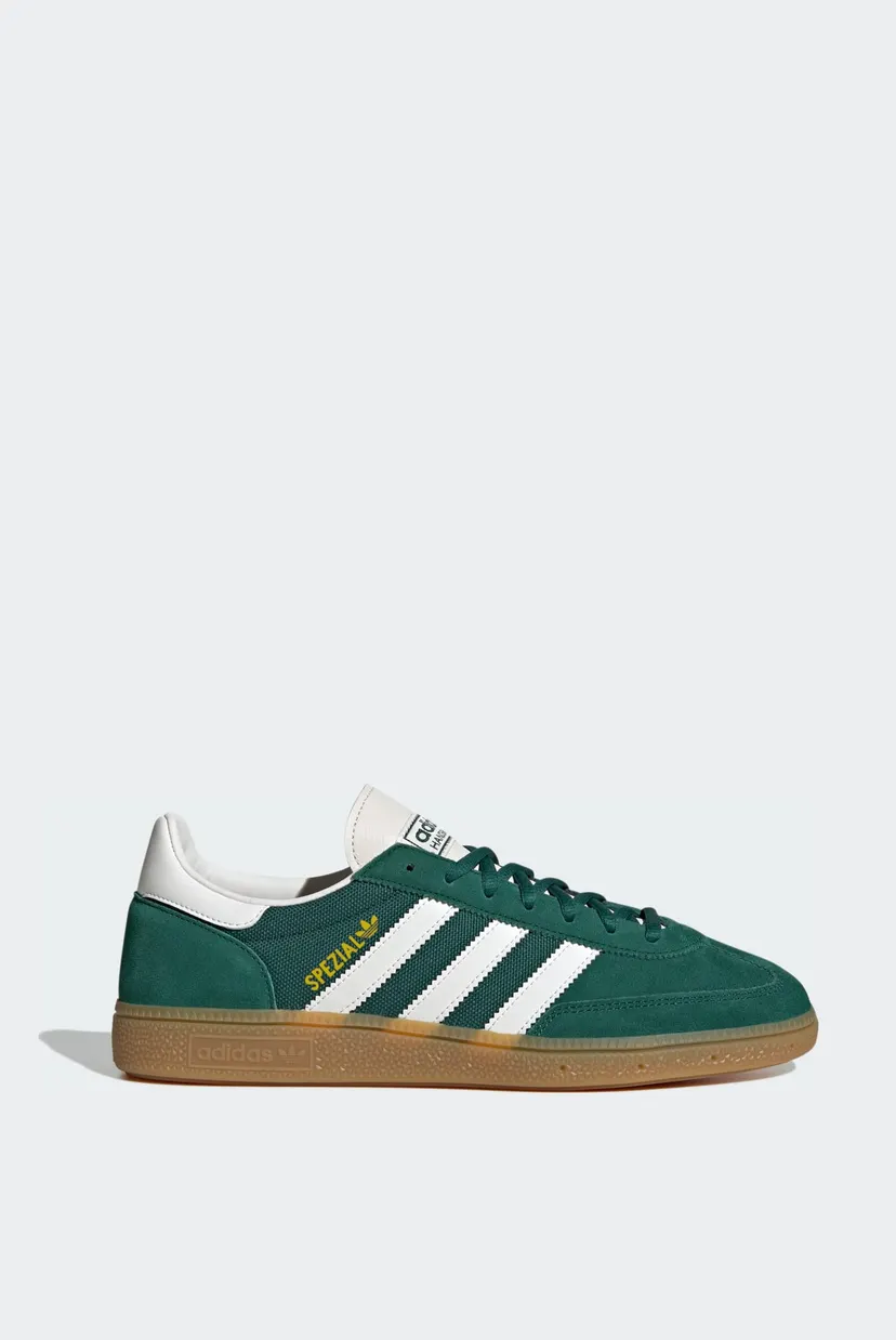 Чоловічі зелені снікерси Handball Spezial adidas JH5438 — MD-Fashion