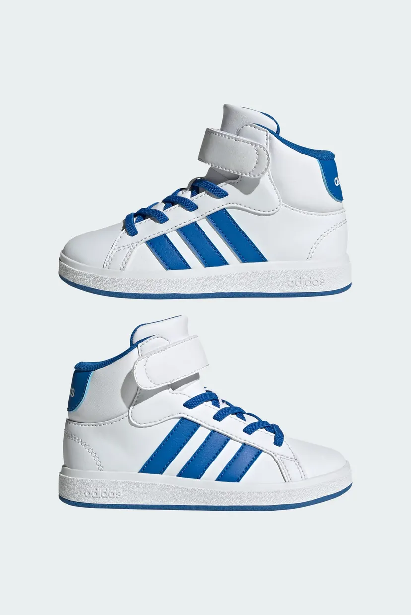 Детские белые кроссовки Grand Court Mid Kids 7