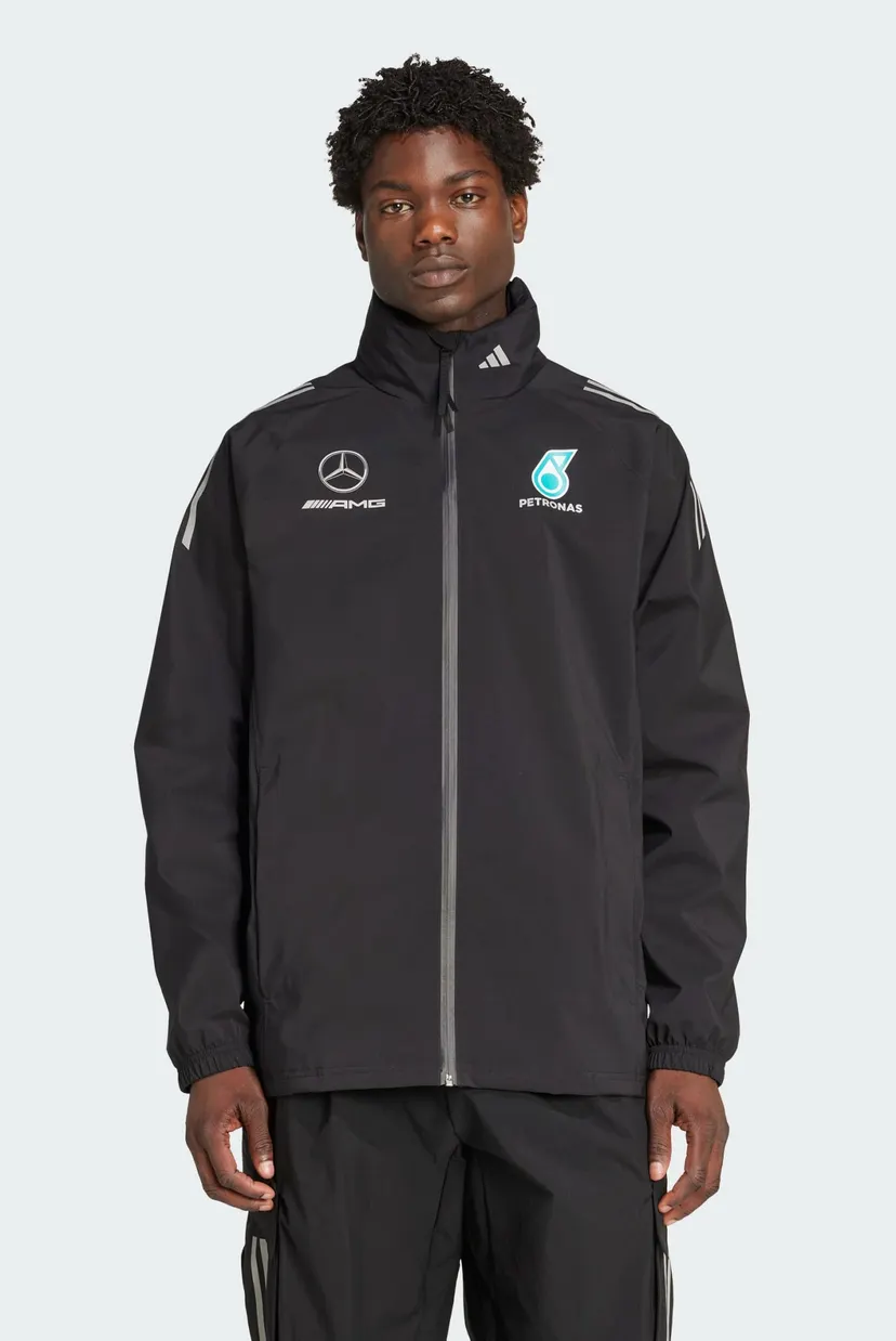Мужская черная куртка Mercedes - AMG Petronas Formula One Team