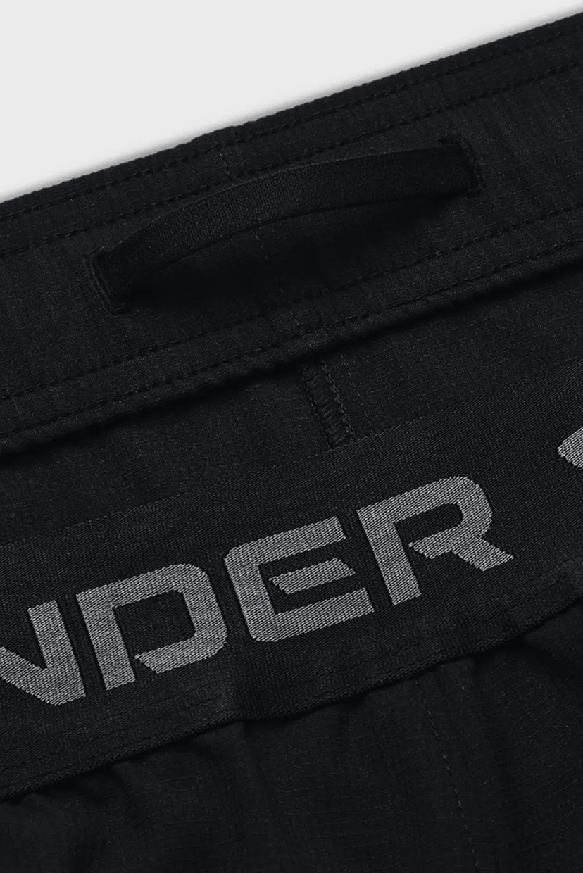Чоловічі чорні шорти UA Vanish Woven 6in Shorts 4