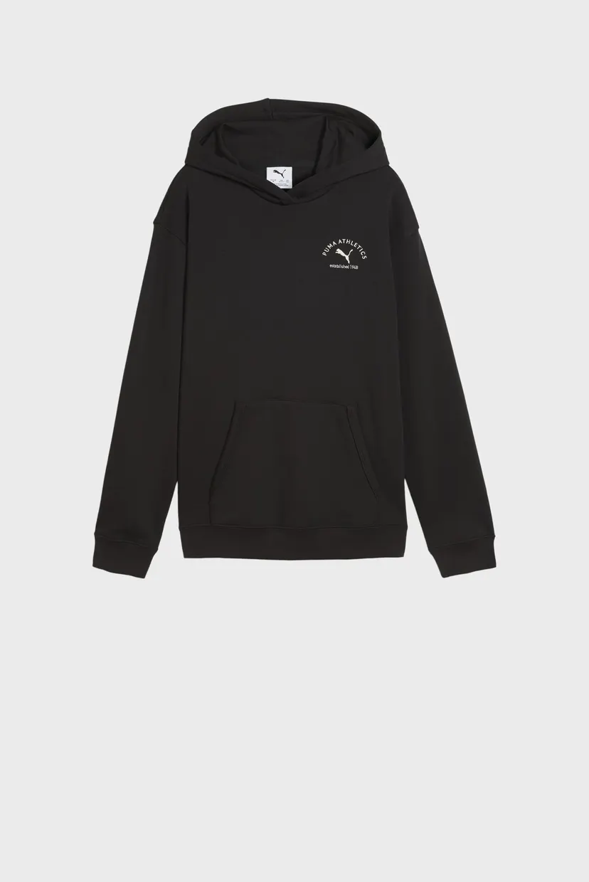 Дитяче чорне худі PUMA Class Relaxed Hoodie Youth 4