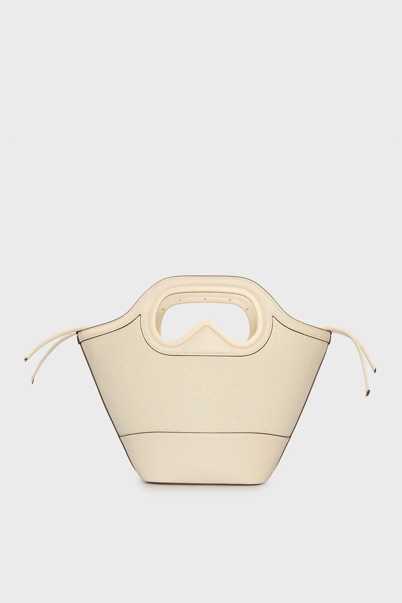 Женская белая сумка AVIATOR TULIP TOTE 4