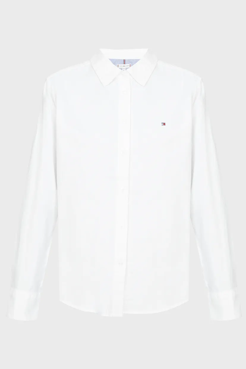 Женская белая рубашка STRETCH OXFORD REGULAR SHIRT 4