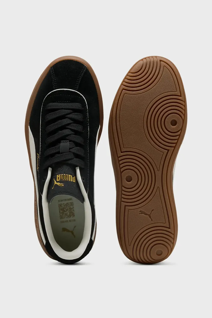 Жіночі чорні замшеві снікерси PUMA Club Klassika Suede Sneakers Women 4