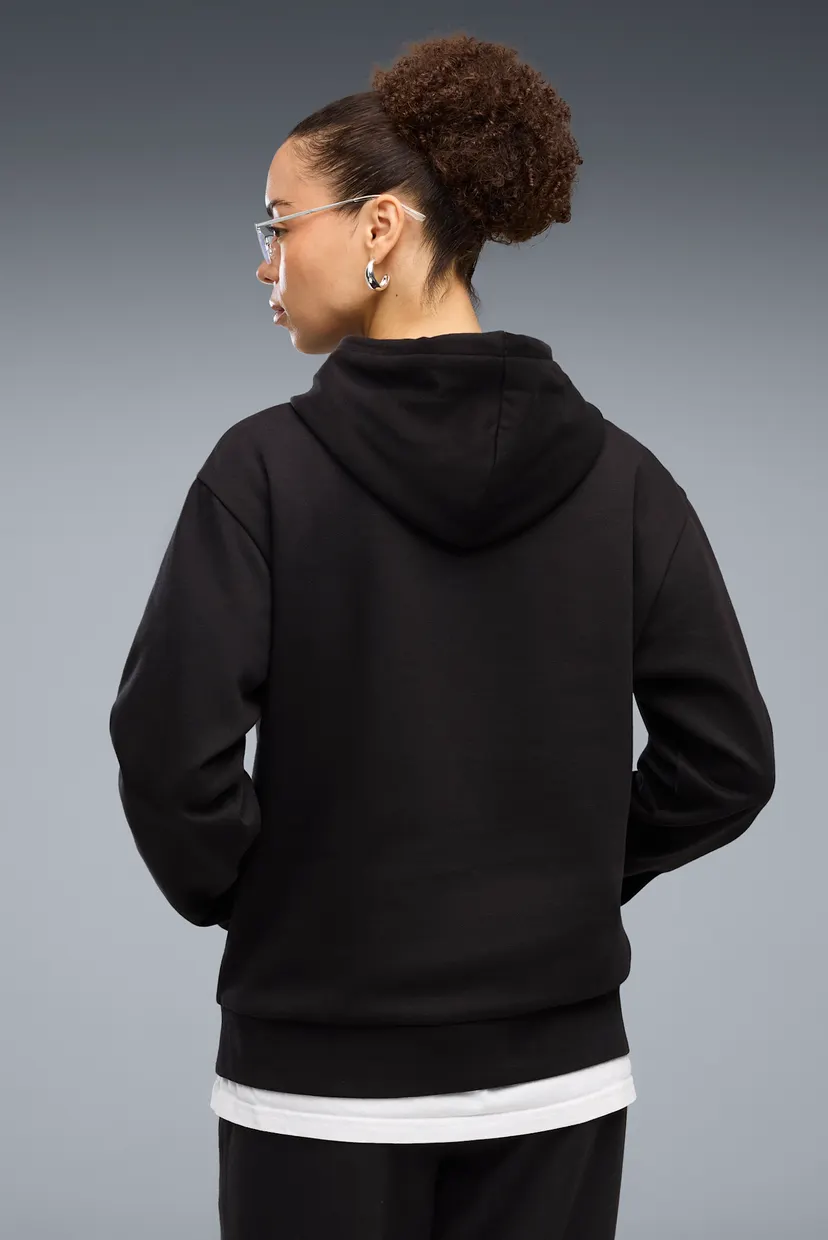 Женское черное худи PUMA Class Full-Zip Fleece Hoodie Women 3