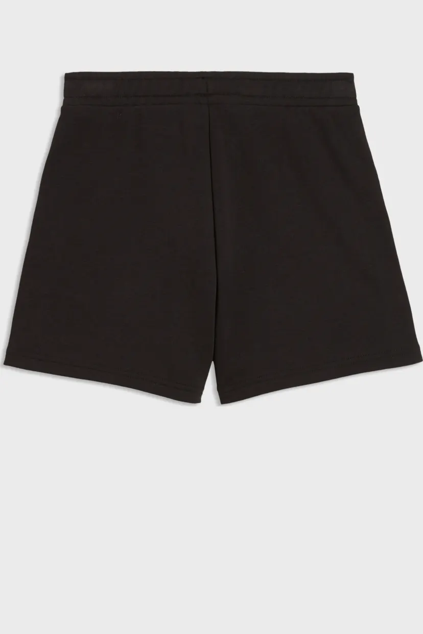 Детские черные шорты Essentials Tape High-Waist Shorts Youth 5