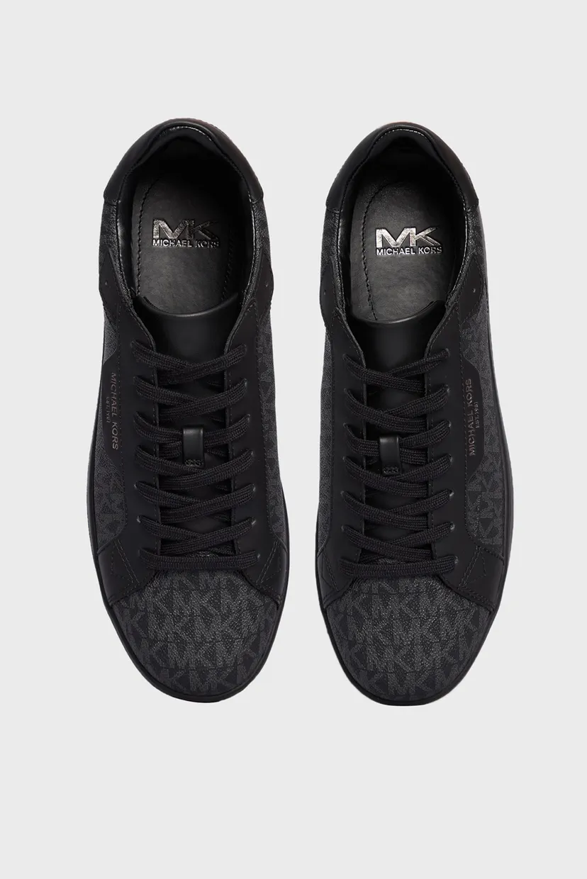 Чоловічі чорні снікерси з візерунком KEATING LACE UP 4