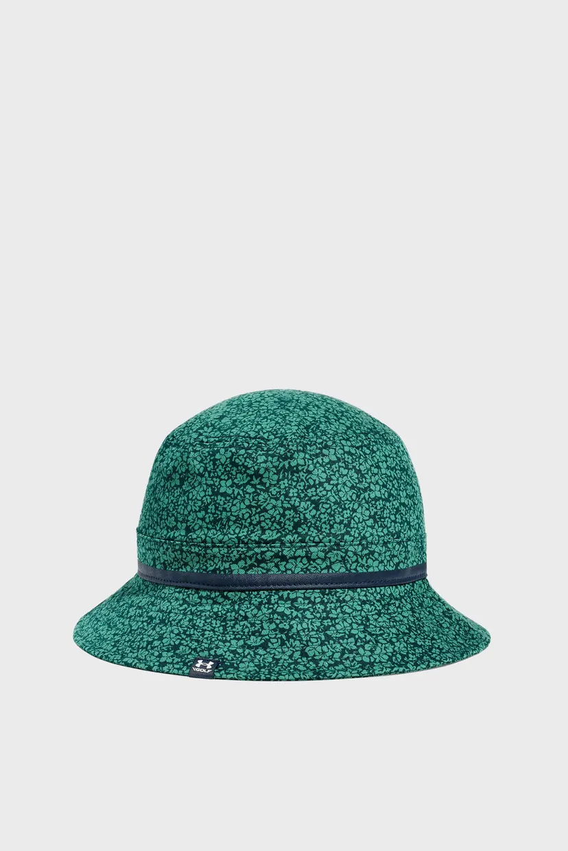 Зелена панама з візерунком Unisex Driver Golf Bucket 3
