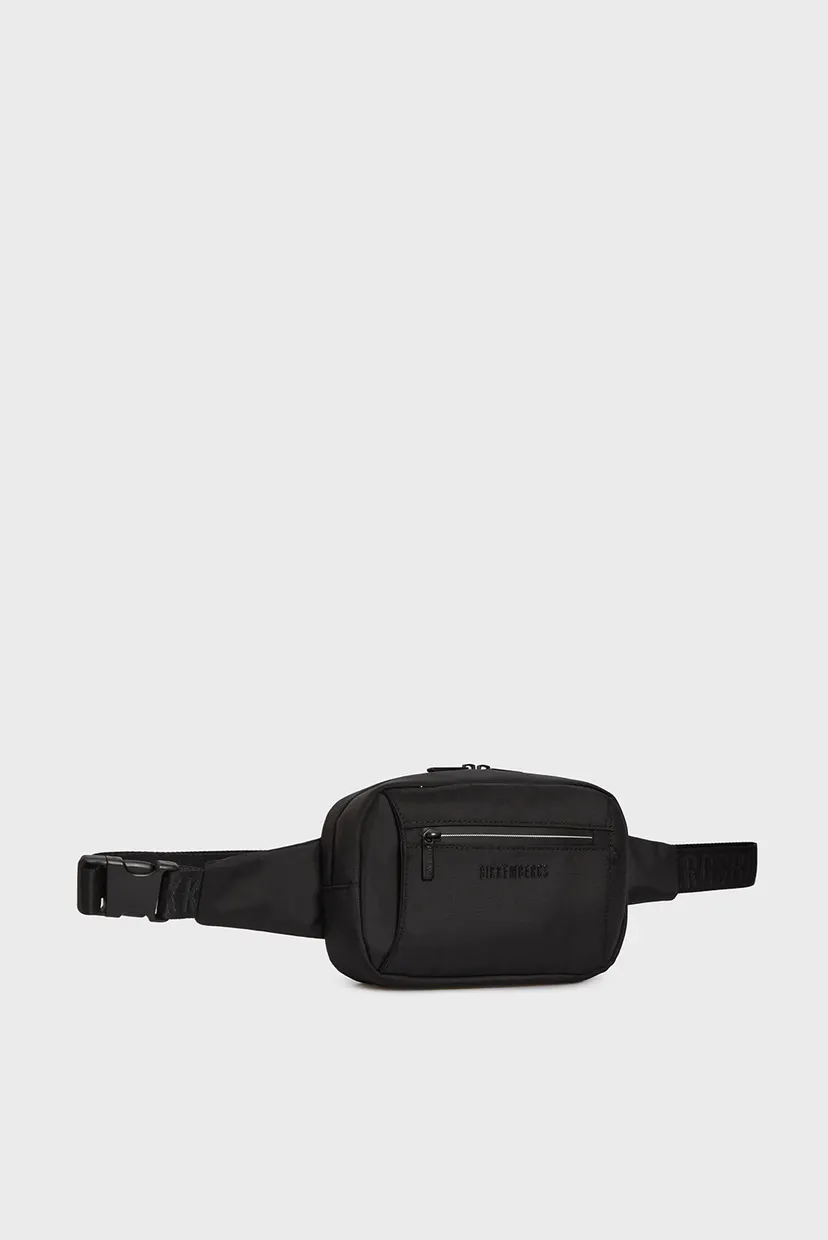 Чоловіча чорна поясна сумка SIMON BODYBAG 3