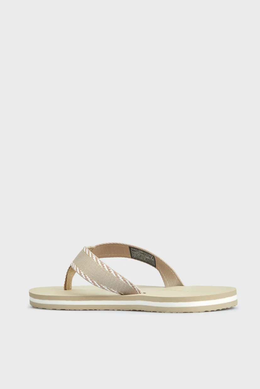 Женские бежевые вьетнамки TOMMY WEBBING SANDAL 5
