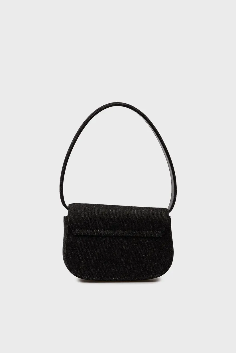 Женская черная джинсовая сумка 1DR SHOULDER BAG 5