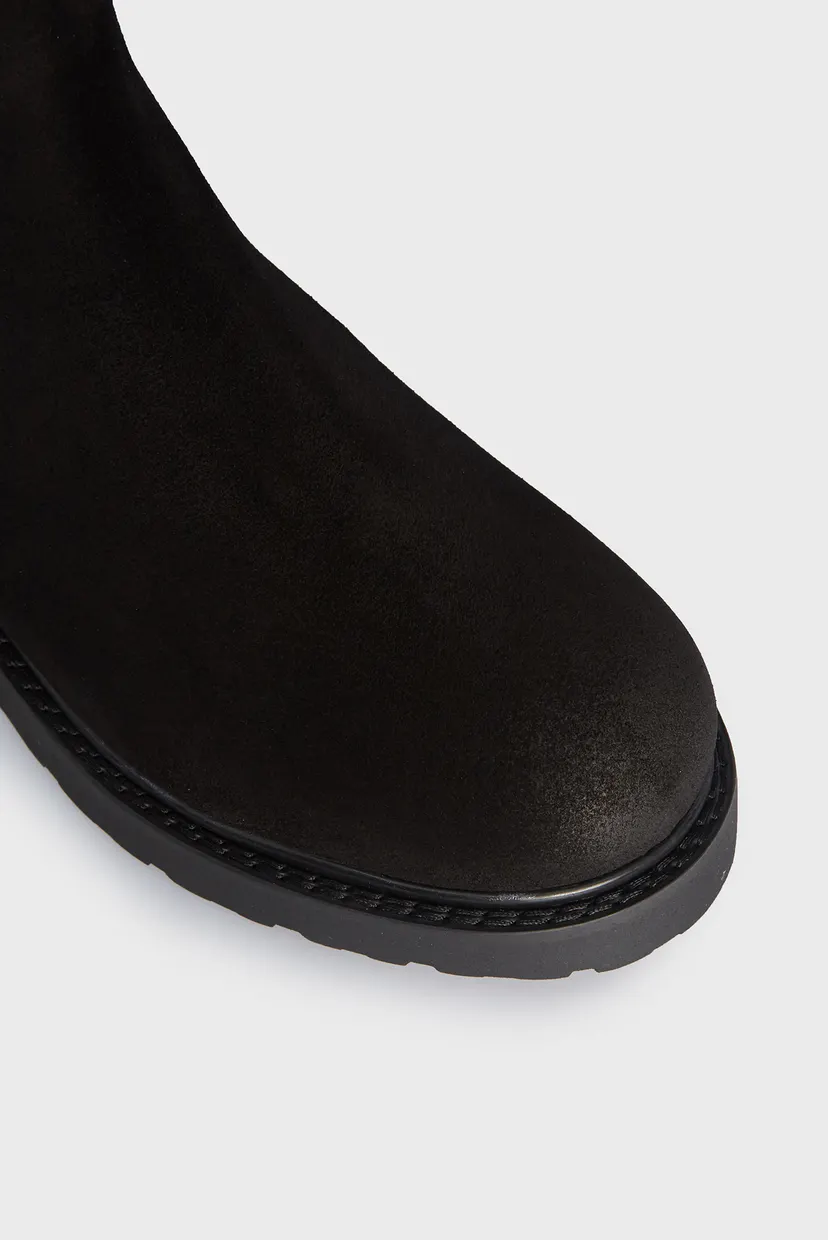 Мужские черные замшевые челси TJM CHELSEA HIGH BOOT 4