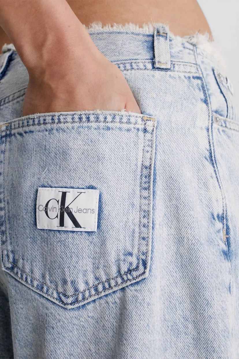 Жіночі блакитні джинси 90S STRAIGHT CUT WAISTBAND 5