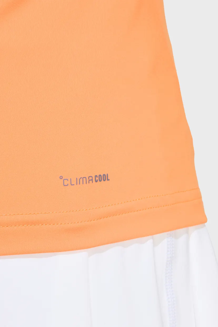 Женская оранжевая майка TENNIS CLIMACOOL 4