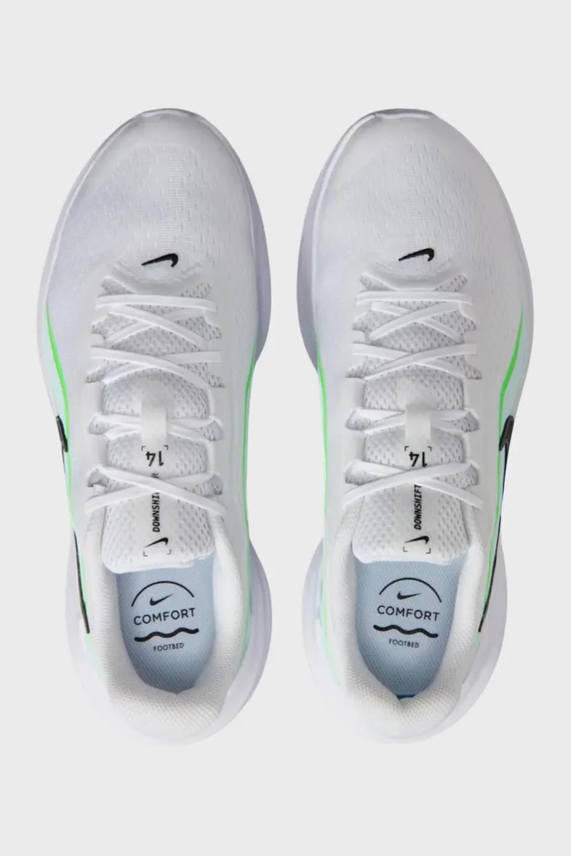 Мужские белые кроссовки NIKE DOWNSHIFTER 14 4