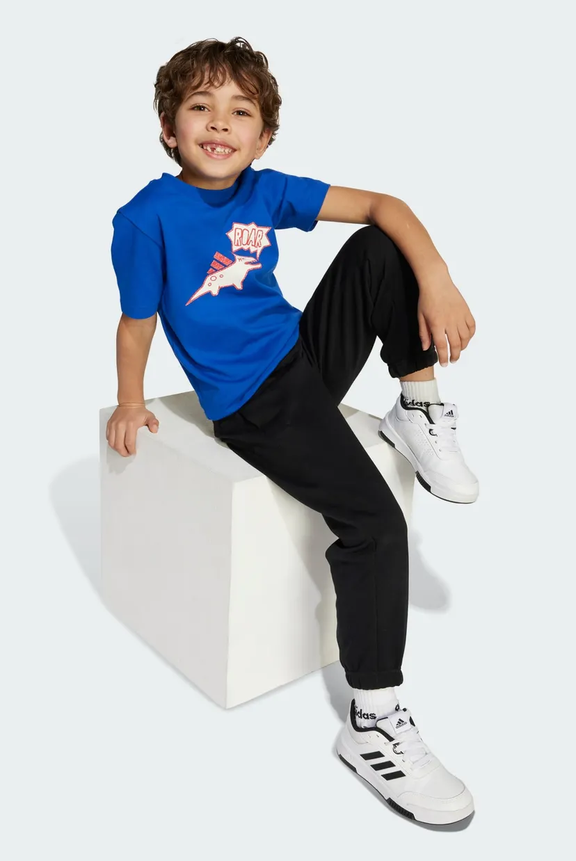 Дитяча синя футболка Adiraptor Graphic Kids 3