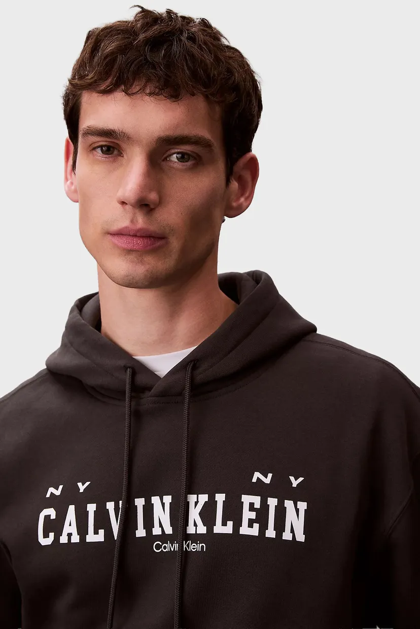 Мужское черное худи COLLEGIATE 5
