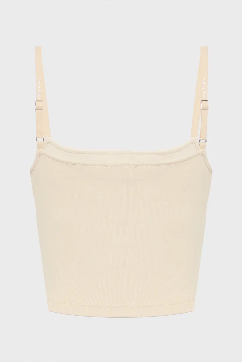Жіночий бежевий топ ELASTIC STRAPPY 7