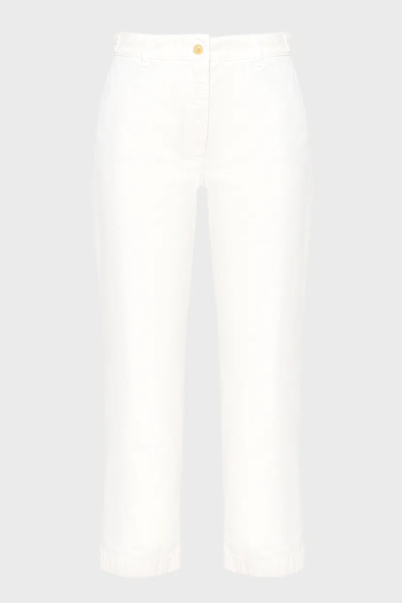Женские белые чиносы MD TAPERED CHINO 4