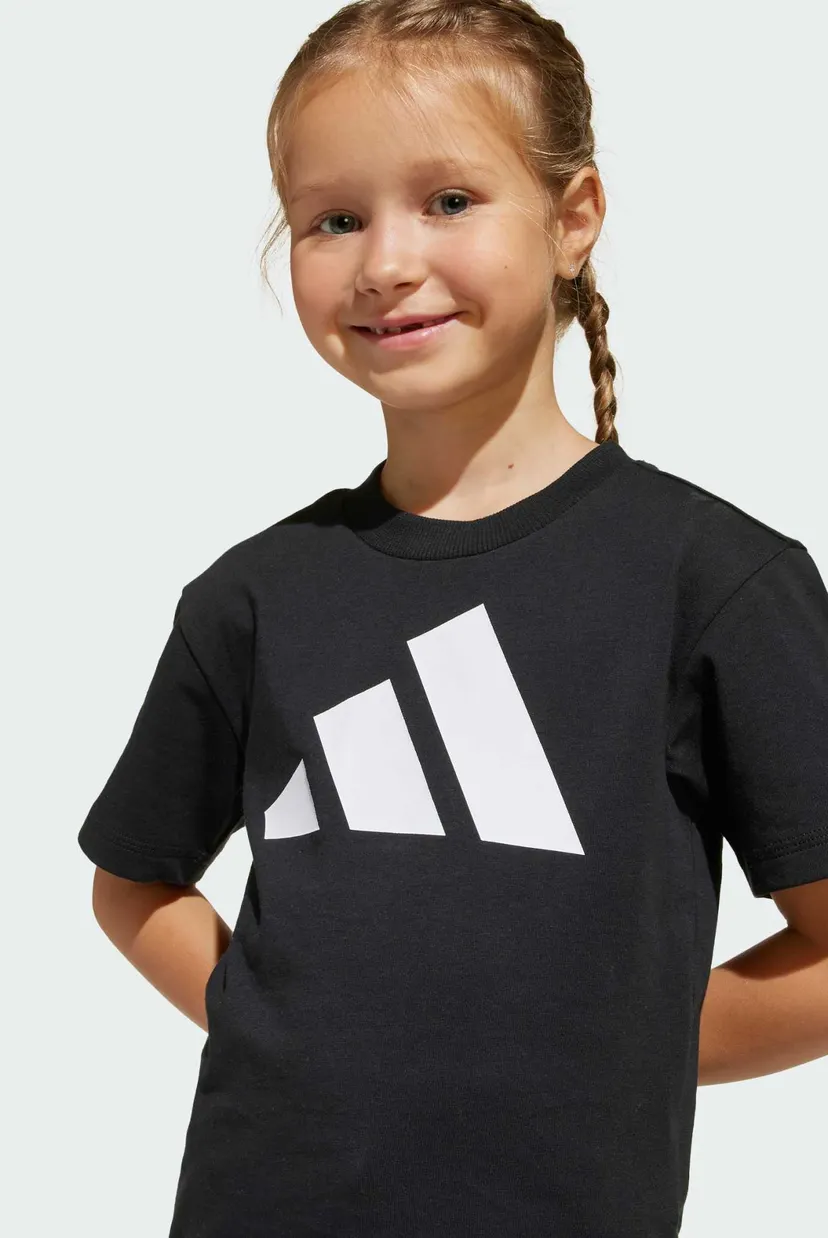 Дитяча чорна футболка Essentials Kids 6