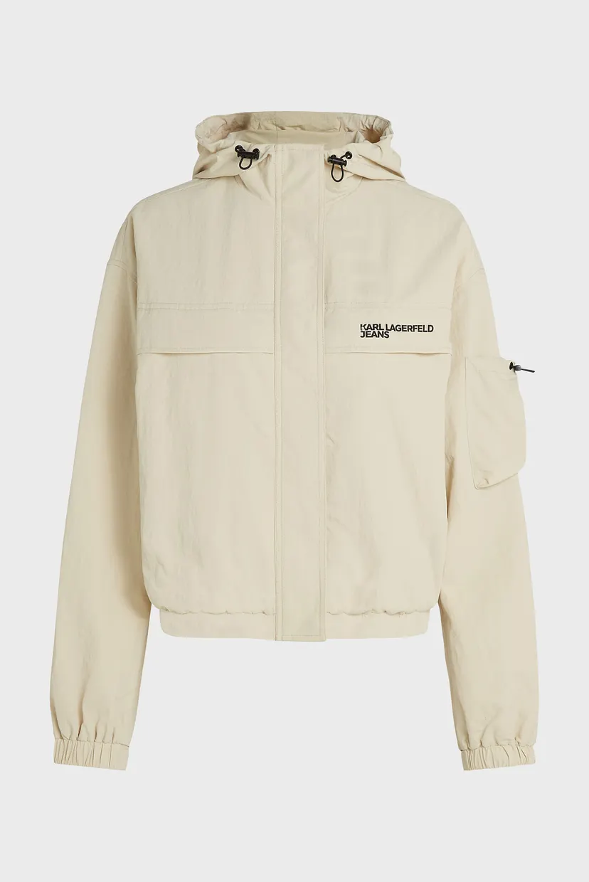 Женская бежевая куртка light weight jacket 5