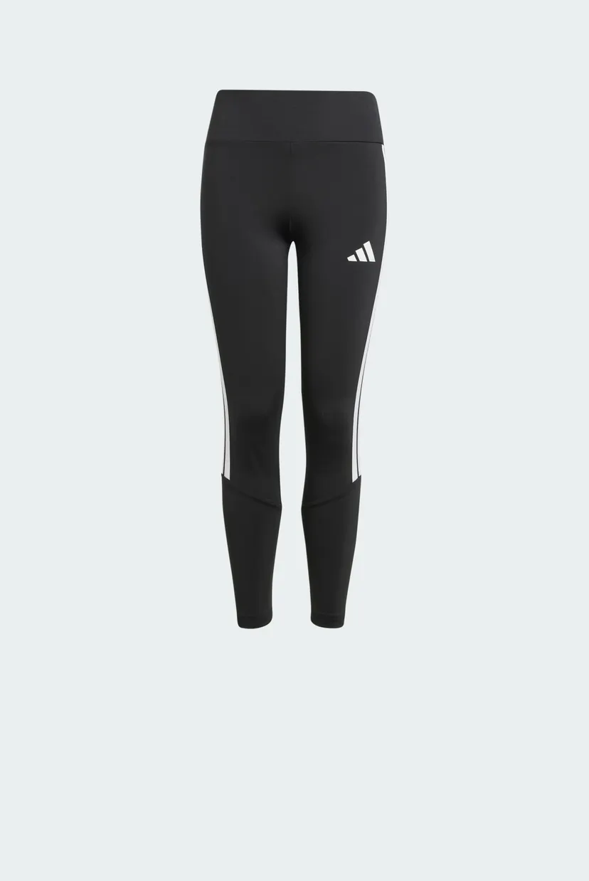 Детские черные тайтсы Train Essentials 3-Stripes Kids 6