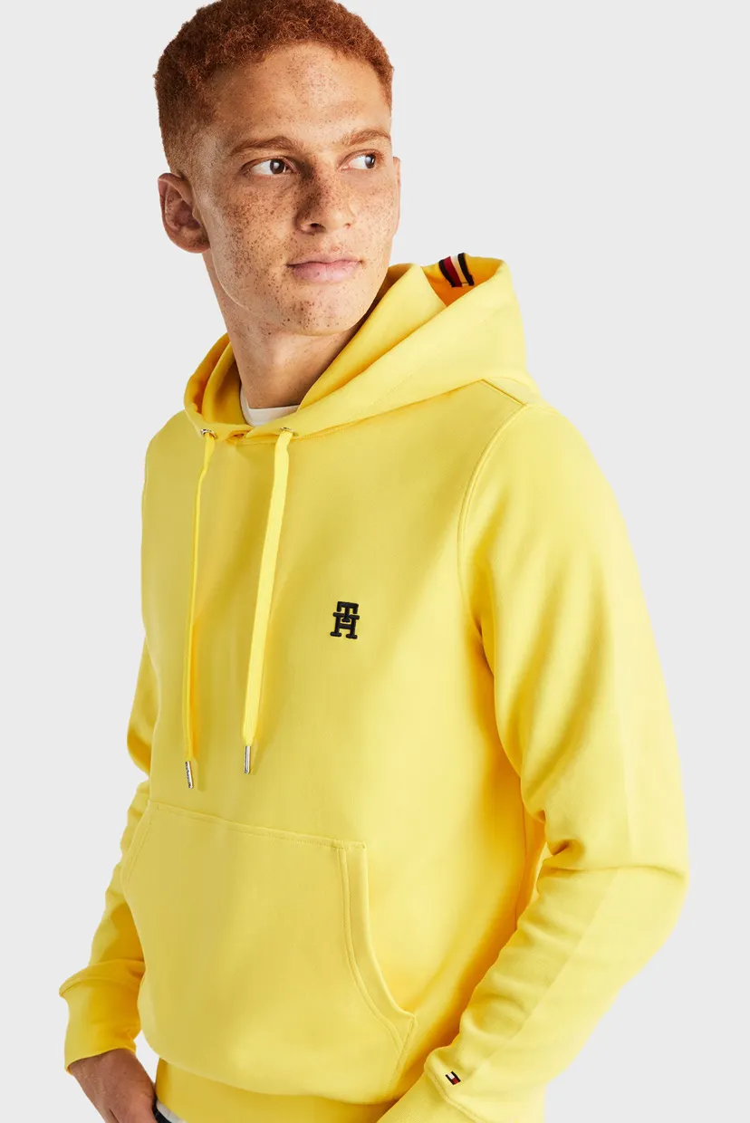 Мужское желтое худи MONOGRAM IMD 4