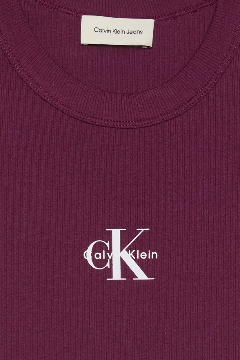 Жіноча бордова майка MONOGRAM 3