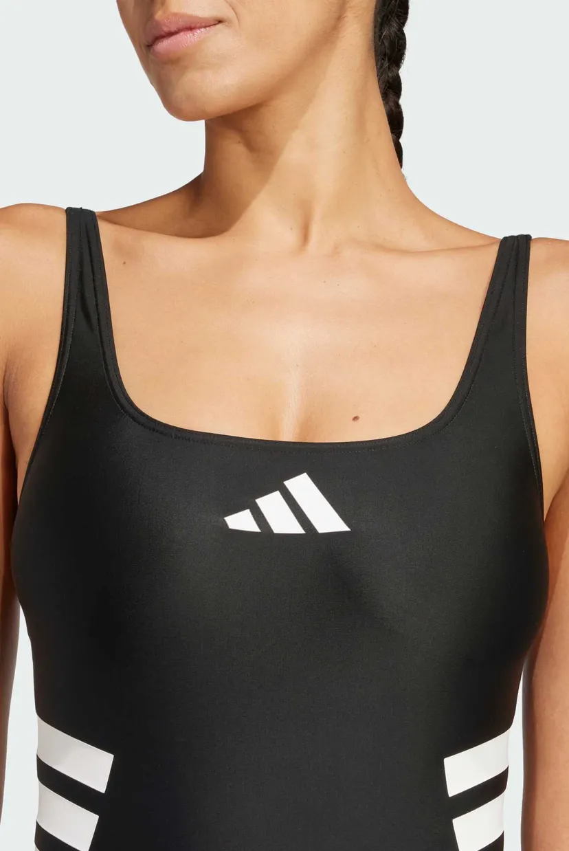 Женский черный купальник 3-Stripes U-back 4
