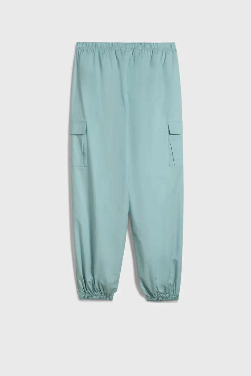 Детские мятные спортивные брюки BUTTERFLY VIBE Cargo Pants Youth 5
