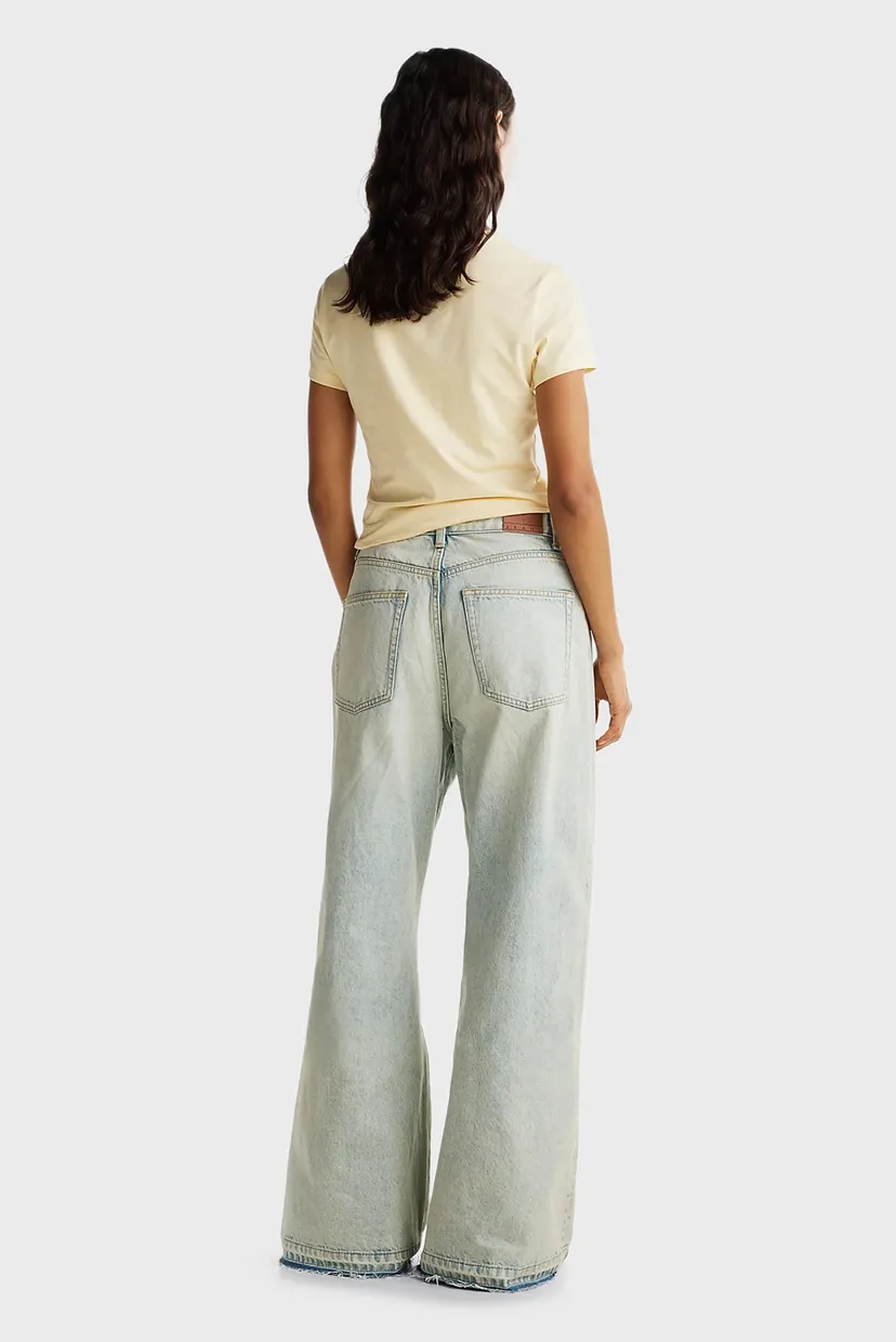 Женские голубые джинсы TJW WIDE LEG 3