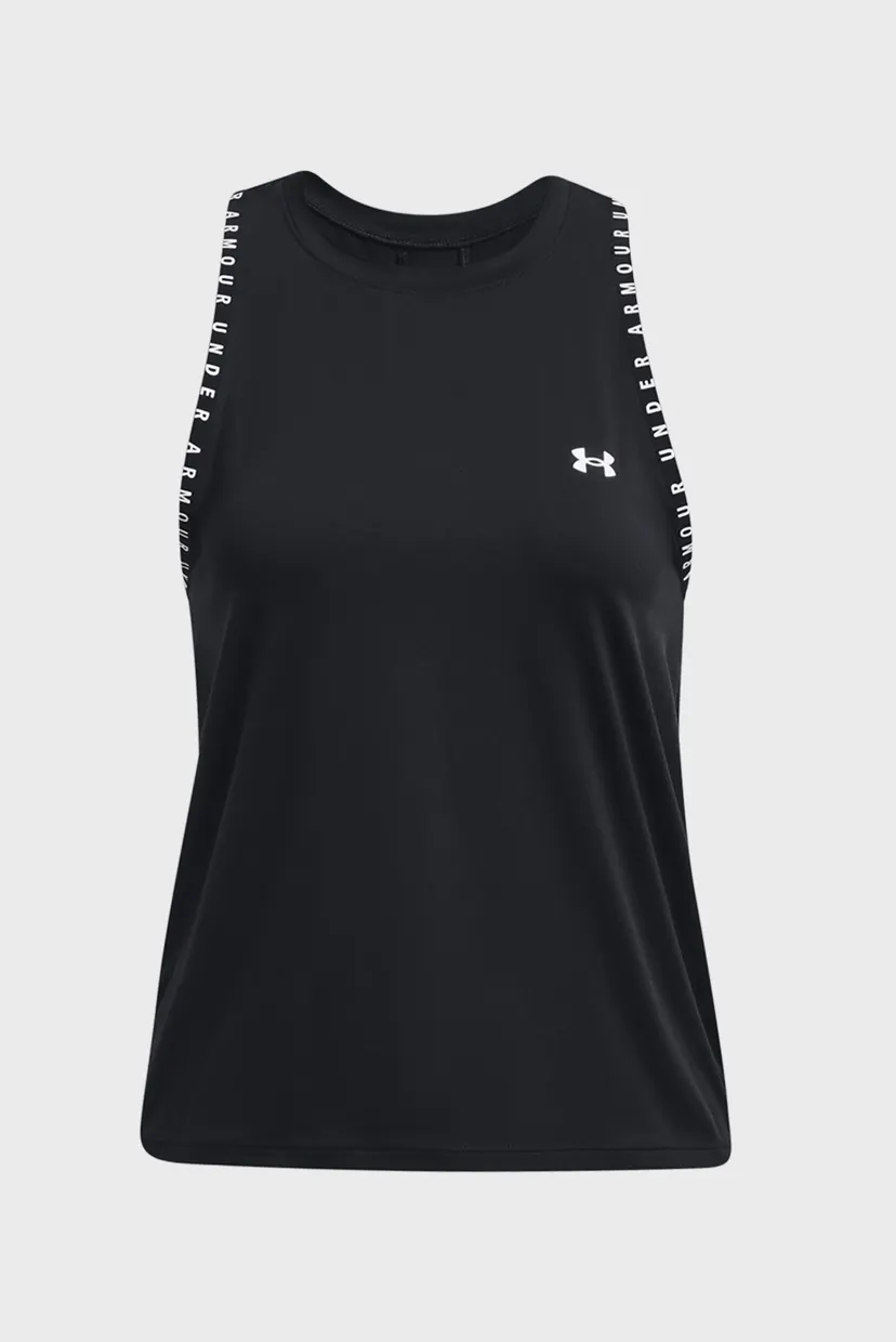Женская черная майка Knockout Novelty Tank 5