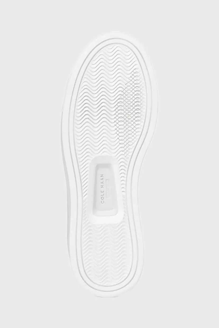 Жіночі білі шкіряні снікерси GrandPrø Luxe Slip-On 6