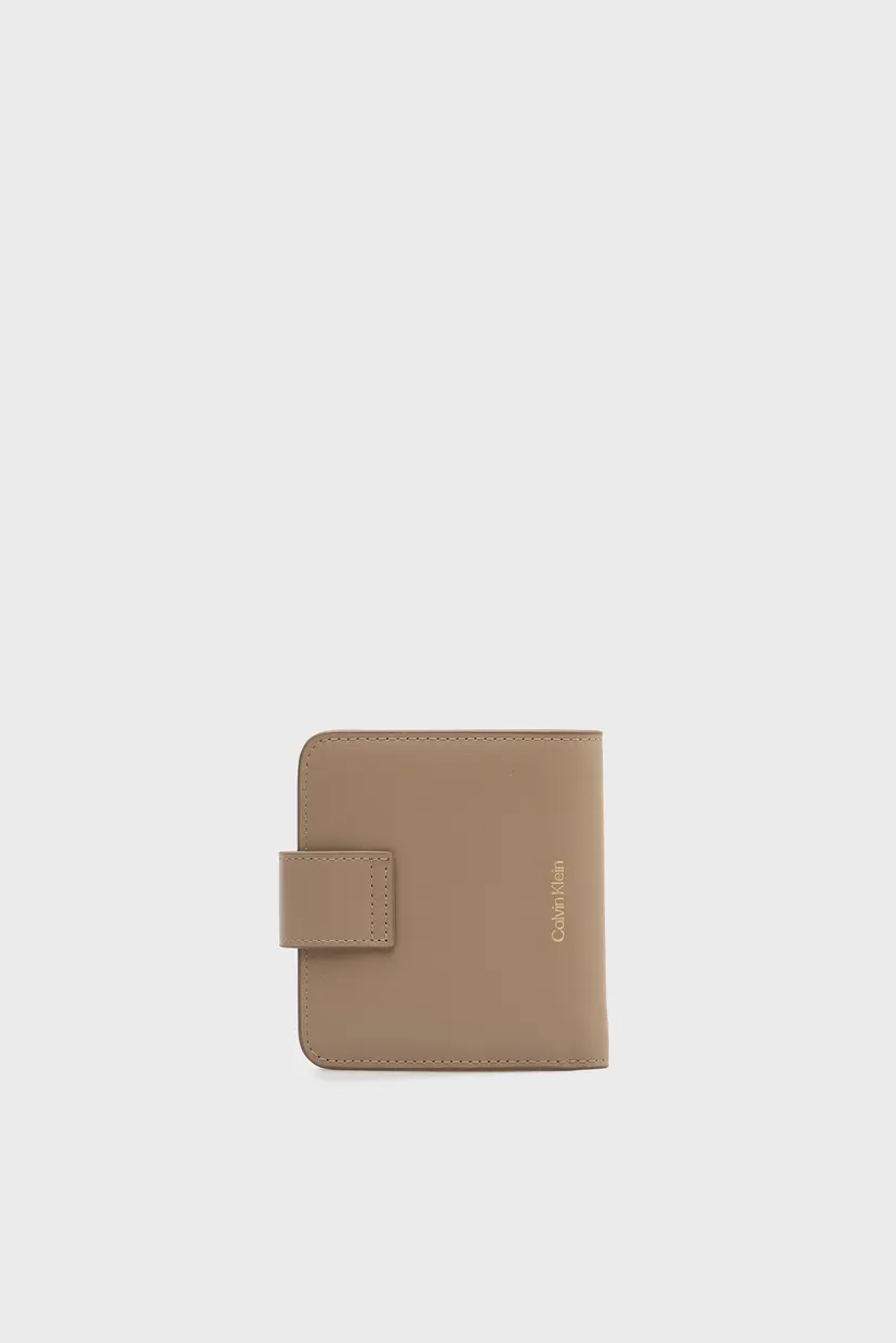 Женский бежевый кожаный кошелек BILLFOLD 3