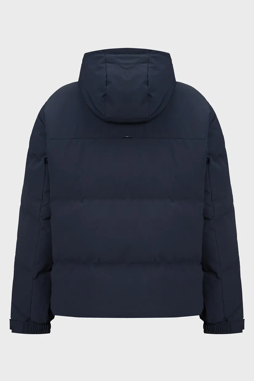 Мужской темно-синий пуховик GOOSE DOWN HOODED JACKET 6