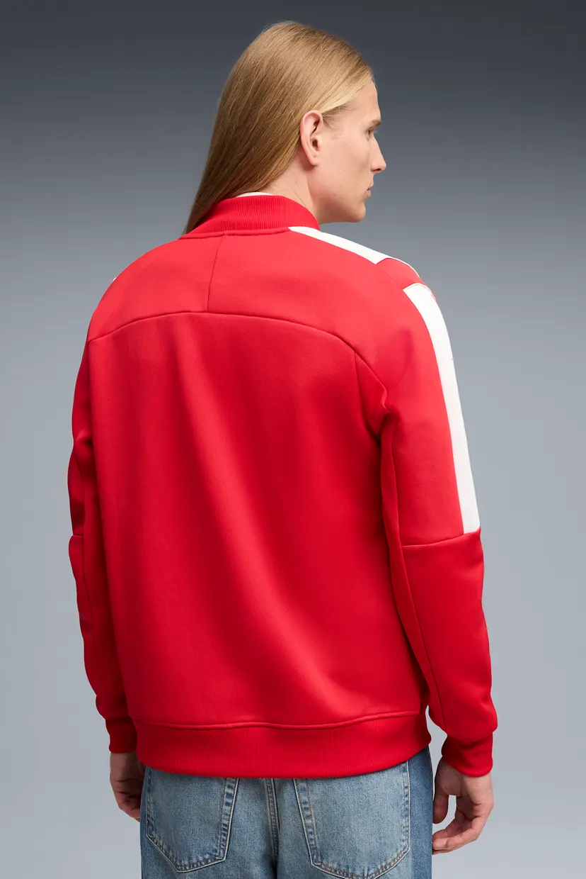 Мужская красная спортивная кофта Scuderia Ferrari MT7 Track Jacket Men 3