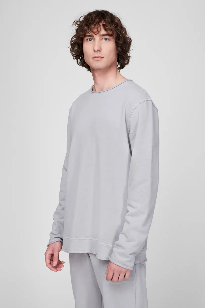 Мужской серый свитшот Crewneck Lounge 3