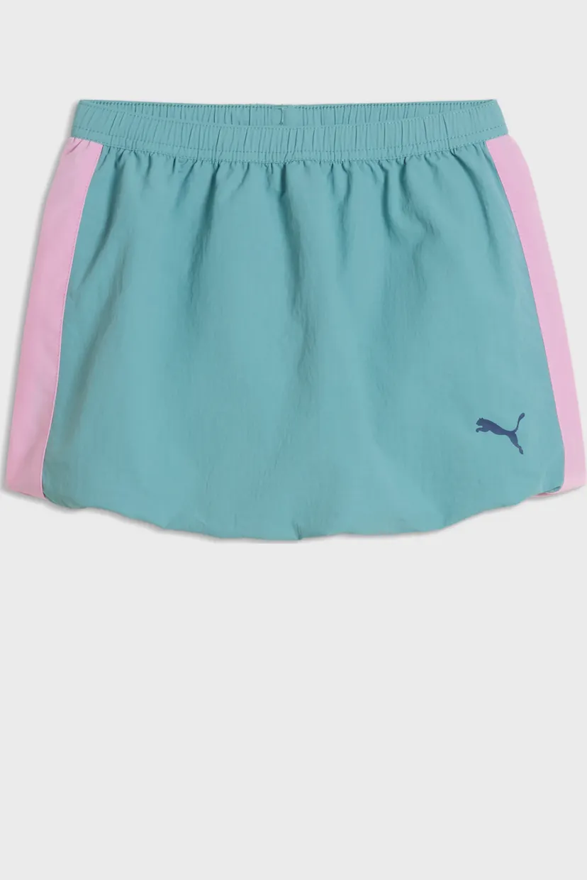 Дитяча бірюзова спідниця PUMA x GABBY'S DOLLHOUSE Balloon Skirt Kids 4