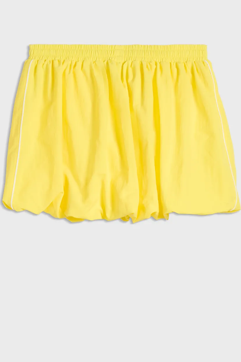 Женская желтая юбка T7 Balloon Skirt Women 5